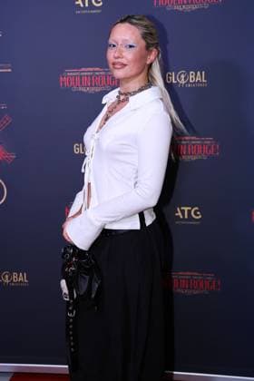 Lotti Kappes at the premiere of the new leading actress SarahEngels from the musical Moulin Rouge on 13 11 2025 in Cologne Moulin Rouge musical celebrates premiere with new leading actress in Cologne