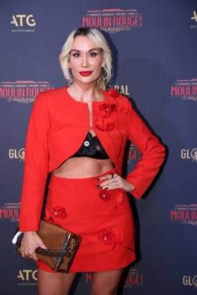 Sarah Bora at the premiere of the new leading actress SarahEngels from the musical Moulin Rouge on 13 11 2025 in Cologne Moulin Rouge musical celebrates premiere with new leading actress in Cologne