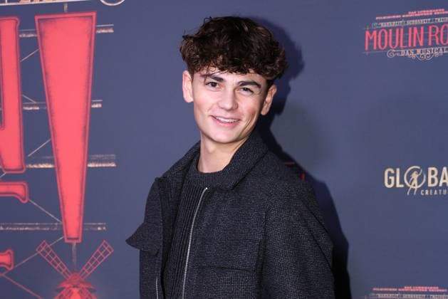 Benni Kalcher at the premiere of the new leading actress SarahEngels from the musical Moulin Rouge on 13 11 2025 in Cologne Moulin Rouge musical celebrates premiere with new leading actress in Cologne