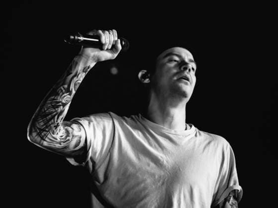 Concert of The plot in you in Berlin Concert of the US American metalcore band The Plot in You, around singer and founder of the band Landon Tewers, on 13 11 2025 at the Berlin Uber Eats Music Hall , Berlin Berlin Germany Friedrichshain
