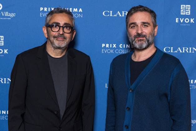 Prix Cinema Evok Collection - Paris Eric Toledano and Olivier Nakache attend the Prix Cinema Evok Collection held at the Hotel Brach in Paris, France, on November 13, 2025. Photo by David Boyer ABACAPRESS.COM Paris France  Copyright: xBoyerxDavid ABACAx