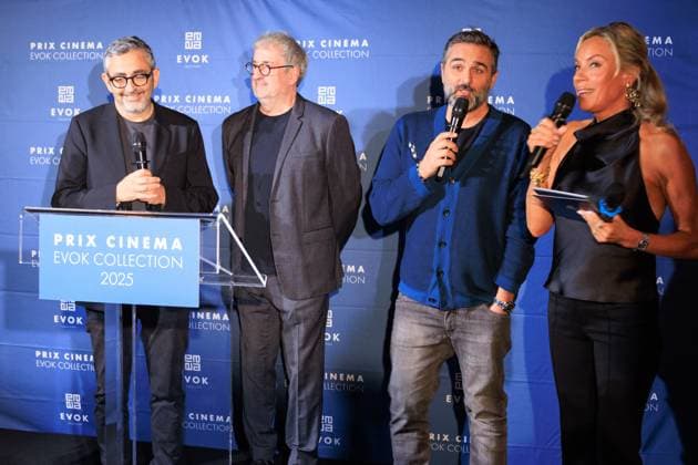 Prix Cinema Evok Collection - Paris Eric Toledano and Olivier Nakache attend the Prix Cinema Evok Collection held at the Hotel Brach in Paris, France, on November 13, 2025. Photo by David Boyer ABACAPRESS.COM Paris France  Copyright: xBoyerxDavid ABACAx