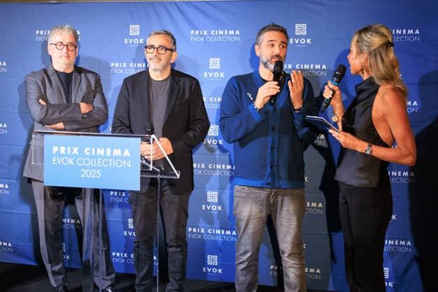 Prix Cinema Evok Collection - Paris Eric Toledano and Olivier Nakache attend the Prix Cinema Evok Collection held at the Hotel Brach in Paris, France, on November 13, 2025. Photo by David Boyer ABACAPRESS.COM Paris France  Copyright: xBoyerxDavid ABACAx