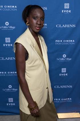 Prix Cinema Evok Collection - Paris Eye Haïdara attends the Prix Cinema Evok Collection held at the Hotel Brach in Paris, France, on November 13, 2025. Photo by David Boyer ABACAPRESS.COM Paris France  Copyright: xBoyerxDavid ABACAx