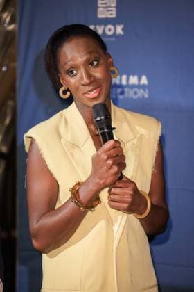 Prix Cinema Evok Collection - Paris Eye Haïdara attends the Prix Cinema Evok Collection held at the Hotel Brach in Paris, France, on November 13, 2025. Photo by David Boyer ABACAPRESS.COM Paris France  Copyright: xBoyerxDavid ABACAx