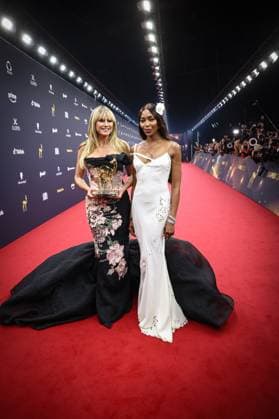 BAMBI Award 2025 Winner Winner Entertainment Heidi Klum Laudator Naomi Campbell Presentation of the 77 BAMBI 2025 at the Bavaria Film Studios in Munich Copyright: xEventpressxFuhrx