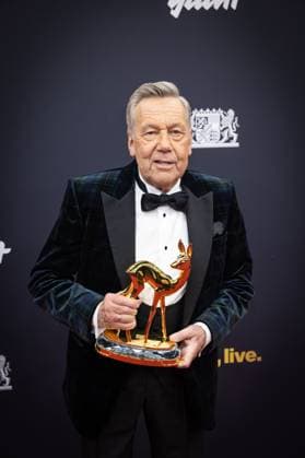 BAMBI Award 2025 Lifetime achievement award winner Roland Kaiser Presentation of the 77 BAMBI 2025 at the Bavaria Film Studios in Munich Copyright: xEventpressxFuhrx