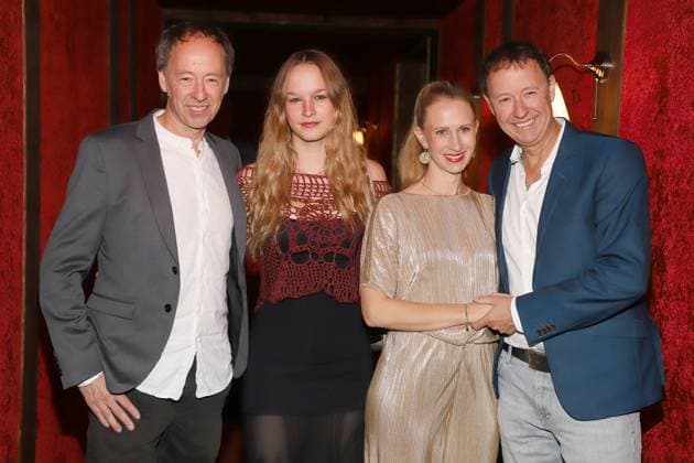 Premiere Cornelia Poletto PALAZZO Hamburg Gerit Braun, Johanna Braun daughter , Johanna Braum, Frederik Braun, Premiere Cornelia Poletto PALAZZO , Hamburg, 13 11 2025 Copyright: xEventpressxBecherx