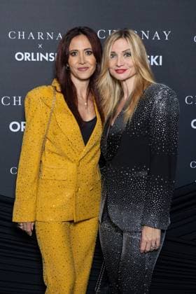Maison Charnay x Richard Orlinski Event NB Fabienne Carat and Carole Carat attends the Maison Charnay x Richard Orlinski Capsule Collection Launch At Atelier Vendome on November 14, 2025 in Paris, France. Photo by Nasser Berzane ABACAPRESS.COM Paris France  Copyright: xBerzanexNasser ABACAx