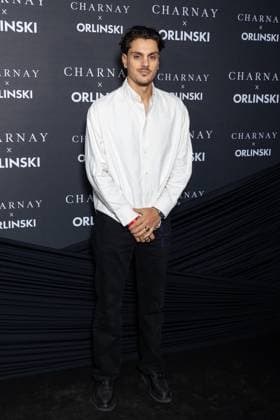 Maison Charnay x Richard Orlinski Event NB Logan Sicoli Picasso aka Logfive attends the Maison Charnay x Richard Orlinski Capsule Collection Launch At Atelier Vendome on November 14, 2025 in Paris, France. Photo by Nasser Berzane ABACAPRESS.COM Paris France  Copyright: xBerzanexNasser ABACAx