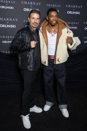 Maison Charnay x Richard Orlinski Event NB Richard Orlinski and Patrick Habirora attends the Maison Charnay x Richard Orlinski Capsule Collection Launch At Atelier Vendome on November 14, 2025 in Paris, France. Photo by Nasser Berzane ABACAPRESS.COM Paris France  Copyright: xBerzanexNasser ABACAx
