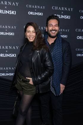 Maison Charnay x Richard Orlinski Event NB Silvia Notargiacomo and Denny Imbroisi attends the Maison Charnay x Richard Orlinski Capsule Collection Launch At Atelier Vendome on November 14, 2025 in Paris, France. Photo by Nasser Berzane ABACAPRESS.COM Paris France  Copyright: xBerzanexNasser ABACAx