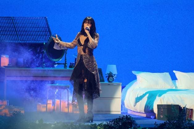 The Spanish singer Aitana performs at the Latin Grammy Awards ceremony in Las Vegas, United States, 13 November 2025. Latin Grammy Awards Ceremony 2025 in Las Vegas !ACHTUNG: NUR REDAKTIONELLE NUTZUNG!  Copyright: xOctavioxGuzmánx AME8925 20251114-55018531498_1