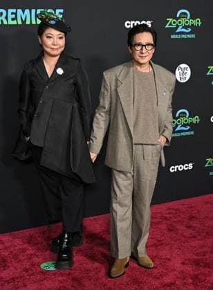 ˜Zootopia 2™ World Premiere Echo Quan and Ke Huy Quan arriving to Zootopia 2 world premiere held at the El Capitan Theatre on November 13, 2025 in Hollywood, Ca. Hollywood El Capitan Theatre California USA Copyright: xStarbuck AFF-USA.COMx