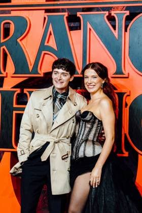 Stranger Things Season 5 UK special screening, London, 13 November 2025 Noah Schnapp and Millie Bobby Brown attend the Stranger Things Season 5 UK Special Screening at Odeon Luxe Leicester Square in London on 13 November 2025., Credit:Avalon  Copyright: xAvalonx 1052288353