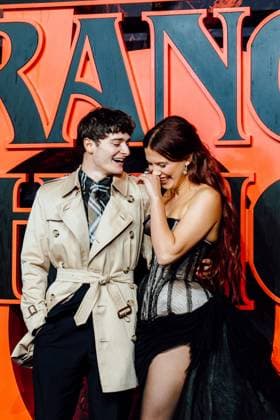 Stranger Things Season 5 UK special screening, London, 13 November 2025 Noah Schnapp and Millie Bobby Brown attend the Stranger Things Season 5 UK Special Screening at Odeon Luxe Leicester Square in London on 13 November 2025., Credit:Avalon  Copyright: xAvalonx 1052288357