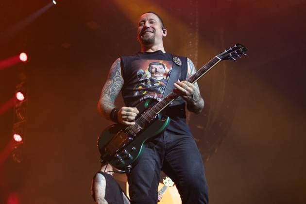 Volbeat Perform at OVO Arena Wembley, London Lead singer Michael Poulsen of Danish rock metal band Volbeat performs at OVO Arena Wembley, London, England, UK on Thursday 13 November 2025., Credit:Justin Ng Avalon UK, England, London, OVO Arena Wembley  Copyright: xJustinxNgx xAvalonx 1052296842