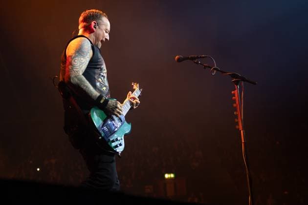 Volbeat Perform at OVO Arena Wembley, London Lead singer Michael Poulsen of Danish rock metal band Volbeat performs at OVO Arena Wembley, London, England, UK on Thursday 13 November 2025., Credit:Justin Ng Avalon UK, England, London, OVO Arena Wembley  Copyright: xJustinxNgx xAvalonx 1052296844