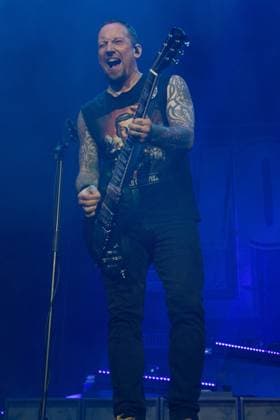 Volbeat Perform at OVO Arena Wembley, London Lead singer Michael Poulsen of Danish rock metal band Volbeat performs at OVO Arena Wembley, London, England, UK on Thursday 13 November 2025., Credit:Justin Ng Avalon UK, England, London, OVO Arena Wembley  Copyright: xJustinxNgx xAvalonx 1052296860