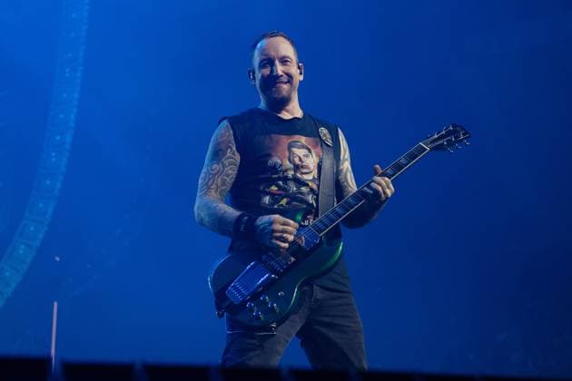 Volbeat Perform at OVO Arena Wembley, London Lead singer Michael Poulsen of Danish rock metal band Volbeat performs at OVO Arena Wembley, London, England, UK on Thursday 13 November 2025., Credit:Justin Ng Avalon UK, England, London, OVO Arena Wembley  Copyright: xJustinxNgx xAvalonx 1052296864