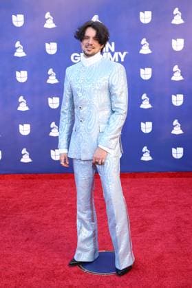 Lasso arrives for the 26th annual Latin Grammy Awards at the MGM Garden Arena in Las Vegas, Nevada on Thursday, November 13, 2025.  LAV20251113039 JAMESxATOA