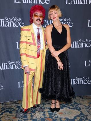 L Alliance Gala 2025 - NYC Julien Granel, Angéle attend the Gala L Alliance Gala at the Plaza Hotel in New York, NY on November 13, 2025. Photo by Charles Guerin ABACAPRESS.COM New York City NY United States  Copyright: xGuerinxCharles ABACAx
