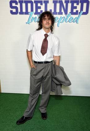 13 November 2025 - Los Angeles, California - Charlie Gillespie. Los Angeles premiere of Tubis YA Original Film SIDELINED 2: INTERCEPTED held at Pacific Design Center. Los Angeles USA - ZUMAa123 20251113_zaa_a123_009 Copyright: xADx