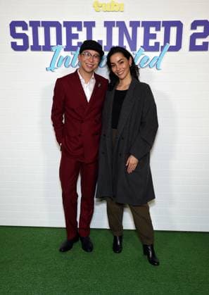 13 November 2025 - Los Angeles, California - Justin Wu, Adrianne HO. Los Angeles premiere of Tubis YA Original Film SIDELINED 2: INTERCEPTED held at Pacific Design Center. Los Angeles USA - ZUMAa123 20251113_zaa_a123_010 Copyright: xADx