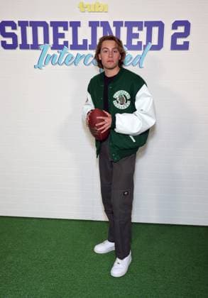 13 November 2025 - Los Angeles, California - Ryker Baloun. Los Angeles premiere of Tubis YA Original Film SIDELINED 2: INTERCEPTED held at Pacific Design Center. Los Angeles USA - ZUMAa123 20251113_zaa_a123_011 Copyright: xADx