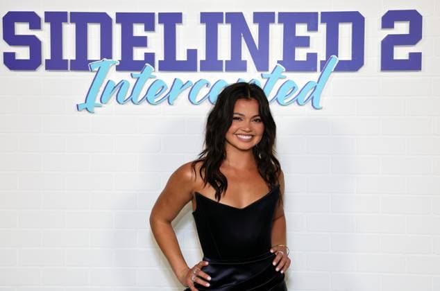 13 November 2025 - Los Angeles, California - Siena Agudong. Los Angeles premiere of Tubis YA Original Film SIDELINED 2: INTERCEPTED held at Pacific Design Center. Los Angeles USA - ZUMAa123 20251113_zaa_a123_036 Copyright: xADx