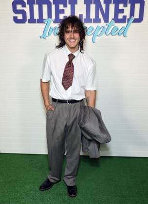 13 November 2025 - Los Angeles, California - Charlie Gillespie. Los Angeles premiere of Tubis YA Original Film SIDELINED 2: INTERCEPTED held at Pacific Design Center. Los Angeles USA - ZUMAa123 20251113_zaa_a123_040 Copyright: xADx
