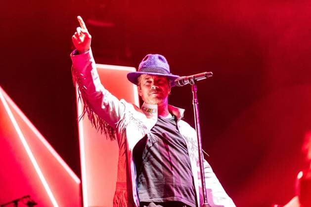 Music Concert - Jamiroquai - The Heels of Steel Tour 2025 Jason Kay of Jamiroquai Milan Unipol Forum Italy Copyright: xMirkoxFava TSCKx xLiveMediax LPM_2142546