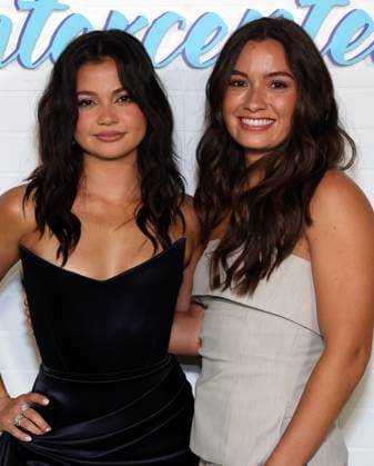 Los Angeles premiere of Tubi™s YA Original Film SIDELINED 2: INTERCEPTED 13 November 2025 . Los Angeles, California - Siena Agudong, Sydney Agudong At Los Angeles premiere of Tubi™s YA Original Film SIDELINED 2: INTERCEPTED held at The Pacific Design Center in Los Angeles., Credit:Sadou Faye Avalon United States, CA, Los Angeles, Pacific Design Center  Copyright: xSadouxFayex xAvalonx 1052333035