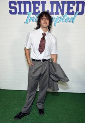 Los Angeles premiere of Tubi™s YA Original Film SIDELINED 2: INTERCEPTED 13 November 2025 . Los Angeles, California - Charlie Gillespie At Los Angeles premiere of Tubi™s YA Original Film SIDELINED 2: INTERCEPTED held at The Pacific Design Center in Los Angeles., Credit:Sadou Faye Avalon United States, CA, Los Angeles, Pacific Design Center  Copyright: xSadouxFayex xAvalonx 1052333239