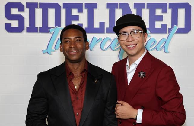 Los Angeles premiere of Tubi™s YA Original Film SIDELINED 2: INTERCEPTED 13 November 2025 . Los Angeles, California - Oliver Williams, Justin Wu At Los Angeles premiere of Tubi™s YA Original Film SIDELINED 2: INTERCEPTED held at The Pacific Design Center in Los Angeles., Credit:Sadou Faye Avalon United States, CA, Los Angeles, Pacific Design Center  Copyright: xSadouxFayex xAvalonx 1052333299