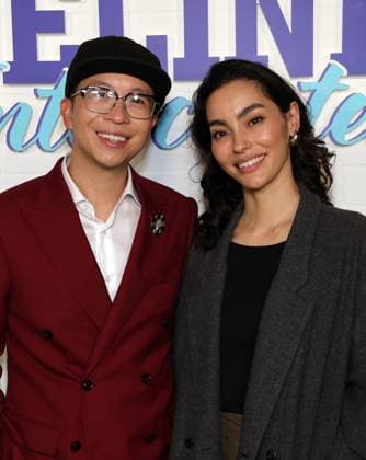Los Angeles premiere of Tubi™s YA Original Film SIDELINED 2: INTERCEPTED 13 November 2025 . Los Angeles, California - Justin Wu, Adrianne HO At Los Angeles premiere of Tubi™s YA Original Film SIDELINED 2: INTERCEPTED held at The Pacific Design Center in Los Angeles., Credit:Sadou Faye Avalon United States, CA, Los Angeles, Pacific Design Center  Copyright: xSadouxFayex xAvalonx 1052333605