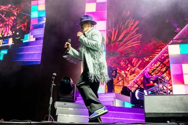 Music Concert - Jamiroquai - The Heels of Steel Tour 2025 Jason Kay of Jamiroquai Milan Unipol Forum Italy Copyright: xMirkoxFava TSCKx xLiveMediax LPM_2142570