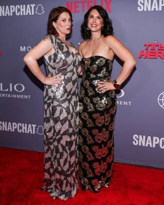 2025 Clio Entertainment Awards HOLLYWOOD, LOS ANGELES, CALIFORNIA, USA - NOVEMBER 13: American actress, comedian, singer, writer, and producer Rachel Bloom and Ashley Falls arrive at the 2025 Clio Entertainment Awards held at the Dolby Theatre on November 13, 2025 in Hollywood, Los Angeles, California, United States., Credit:Kay Qiao Avalon United States, California, Hollywood, Dolby Theatre Copyright: xKayxQiaox xAvalonx 1052339171