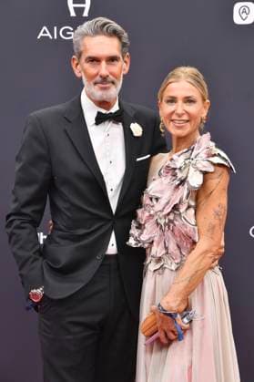 Ilja Grendel and Carina Grendel at the 77 Bambi Awards 2025 in the Bavaria Filmstudios Munich, 13 11 2025 Foto:xB.xInsingerx xFuturexImagex bambi_5103