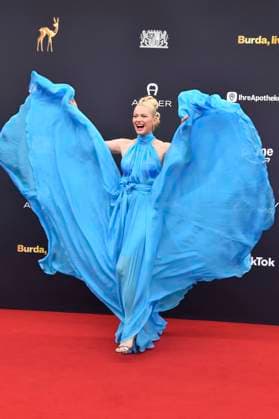 Franziska Knuppe at the 77 Bambi Awards 2025 in the Bavaria Filmstudios Munich, 13 11 2025 Foto:xB.xInsingerx xFuturexImagex bambi_5126
