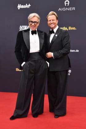 Thomas Rath and Sandro Rath at the 77 Bambi Awards 2025 in the Bavaria Filmstudios Munich, 13 11 2025 Foto:xB.xInsingerx xFuturexImagex bambi_5140