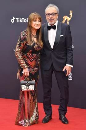 Wolfgang Stumph with wife Christine Stumph at the 77 Bambi Awards 2025 at the Bavaria Filmstudios Munich, 13 11 2025 Foto:xB.xInsingerx xFuturexImagex bambi_5162