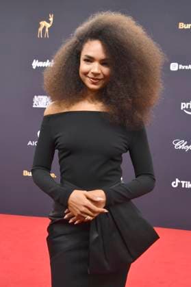 Hannah Chioma Ekezie at the 77 Bambi Awards 2025 in the Bavaria Filmstudios Munich, 13 11 2025 Foto:xB.xInsingerx xFuturexImagex bambi_5176