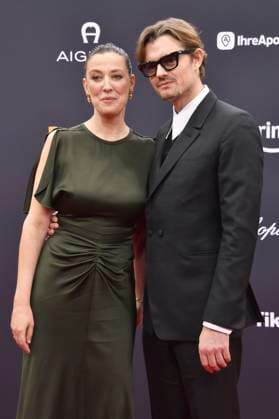 Alexandra Maria Lara and Sam Riley at the 77 Bambi Awards 2025 at the Bavaria Filmstudios Munich, 13 11 2025 Foto:xB.xInsingerx xFuturexImagex bambi_5200