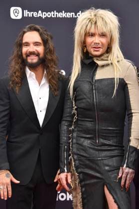 Tom Kaulitz and Bill Kaulitz from Tokio Hotel at the 77 Bambi Awards 2025 in the Bavaria Filmstudios Munich, 13 11 2025 Foto:xB.xInsingerx xFuturexImagex bambi_5237
