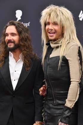 Tom Kaulitz and Bill Kaulitz from Tokio Hotel at the 77 Bambi Awards 2025 in the Bavaria Filmstudios Munich, 13 11 2025 Foto:xB.xInsingerx xFuturexImagex bambi_5238