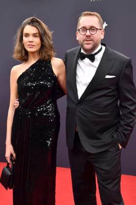 Giannina Haupt and Paul Ronzheimer at the 77 Bambi Awards 2025 in the Bavaria Filmstudios Munich, 13 11 2025 Foto:xB.xInsingerx xFuturexImagex bambi_5242