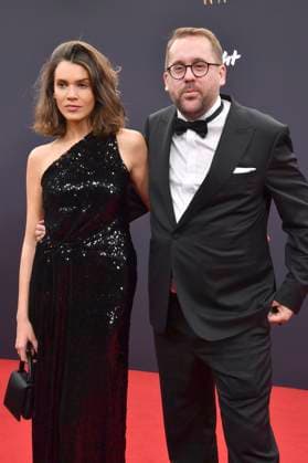 Giannina Haupt and Paul Ronzheimer at the 77 Bambi Awards 2025 in the Bavaria Filmstudios Munich, 13 11 2025 Foto:xB.xInsingerx xFuturexImagex bambi_5243