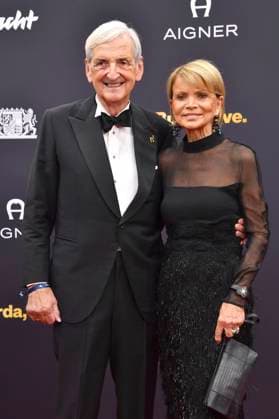 Uschi Glas with husband Dieter Hermann at the 77 Bambi Awards 2025 at the Bavaria Filmstudios Munich, 13 11 2025 Foto:xB.xInsingerx xFuturexImagex bambi_5286