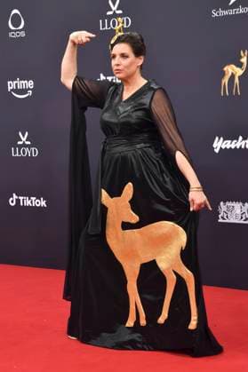 Elena Uhlig at the 77 Bambi Awards 2025 in the Bavaria Filmstudios Munich, 13 11 2025 Foto:xB.xInsingerx xFuturexImagex bambi_5335